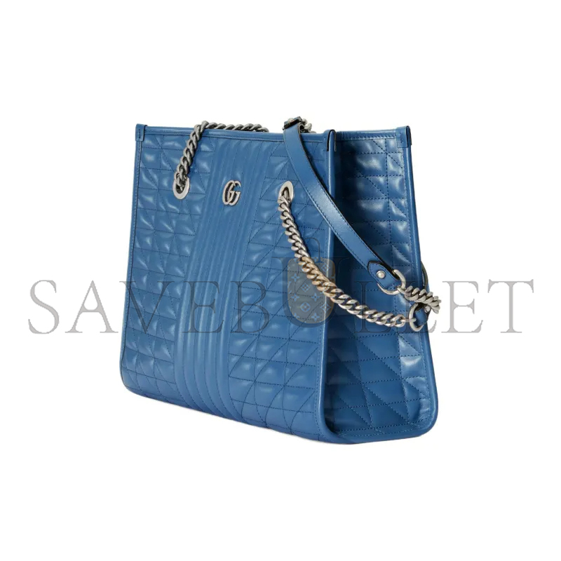 GUCCI GG MARMONT MEDIUM MATELASSÉ TOTE 675796 (35*27*13cm)